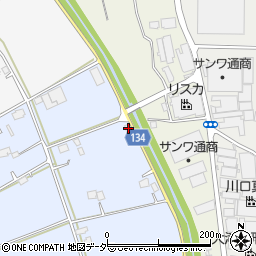 茨城県常総市古間木新田126周辺の地図
