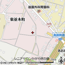 茨城県土浦市東並木町3405周辺の地図