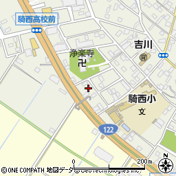 埼玉県加須市騎西58-3周辺の地図