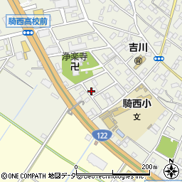 埼玉県加須市騎西57-9周辺の地図