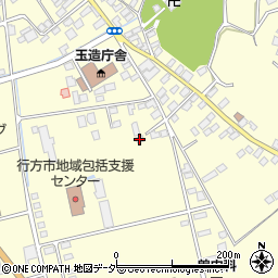 茨城県行方市玉造甲435周辺の地図