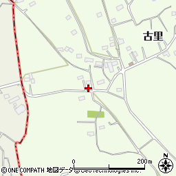 埼玉県比企郡嵐山町古里1391周辺の地図