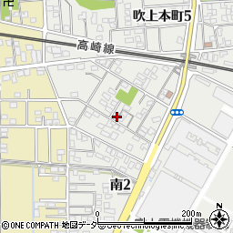 埼玉県鴻巣市南2丁目周辺の地図