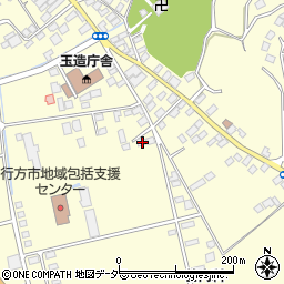 茨城県行方市玉造甲435-4周辺の地図