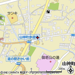 山神町駐車場周辺の地図