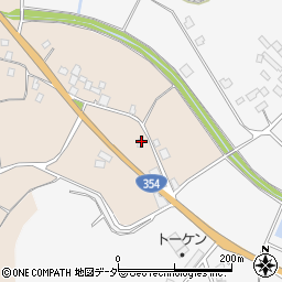 茨城県行方市小貫369-4周辺の地図