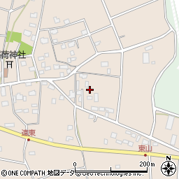 茨城県つくば市遠東275周辺の地図