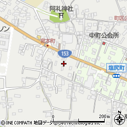 長野県塩尻市塩尻町151周辺の地図