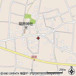 茨城県つくば市遠東395周辺の地図