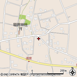 茨城県つくば市遠東298-1周辺の地図
