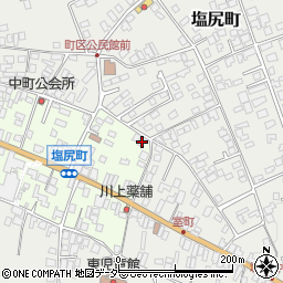 長野県塩尻市塩尻町455周辺の地図