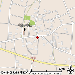 茨城県つくば市遠東393-1周辺の地図