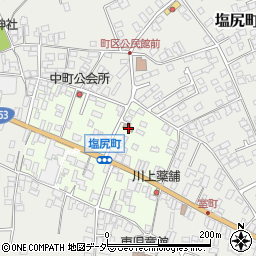 長野県塩尻市塩尻町37周辺の地図