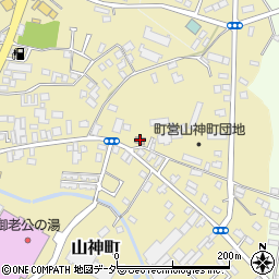 山神町公民館周辺の地図