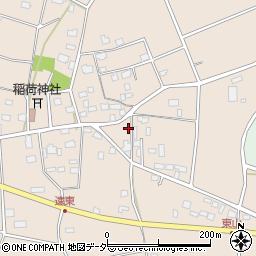 茨城県つくば市遠東296周辺の地図