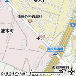 茨城県土浦市東並木町3336周辺の地図