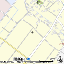 埼玉県鴻巣市関新田周辺の地図