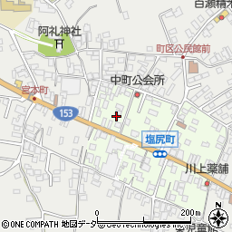 長野県塩尻市塩尻町29周辺の地図