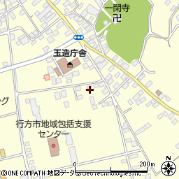 茨城県行方市玉造甲433周辺の地図