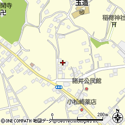 茨城県行方市玉造甲4243周辺の地図