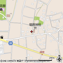茨城県つくば市遠東455周辺の地図