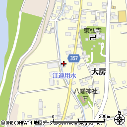 茨城県常総市大房26周辺の地図