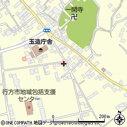 茨城県行方市玉造甲418周辺の地図