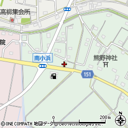 ファミリーマート加須南小浜店周辺の地図