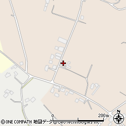 茨城県行方市小貫2553-1周辺の地図