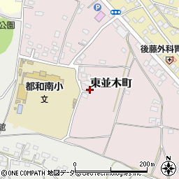 茨城県土浦市東並木町3209周辺の地図