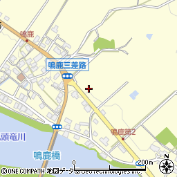 福井県吉田郡永平寺町鳴鹿山鹿周辺の地図