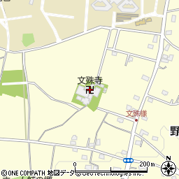 文殊寺周辺の地図