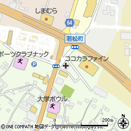 ティア土浦北店周辺の地図