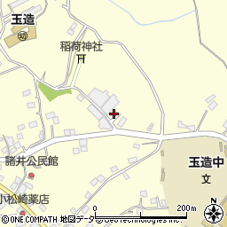 茨城県行方市玉造甲4119周辺の地図