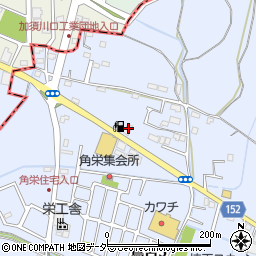株式会社矢嶋商店　鷲宮セルフステーション周辺の地図