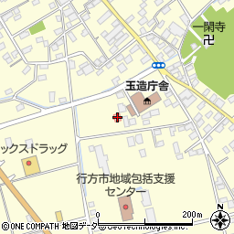 茨城県行方市玉造甲414周辺の地図