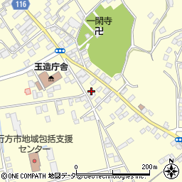 茨城県行方市玉造甲696周辺の地図
