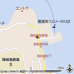 島根県隠岐郡海士町福井1365周辺の地図