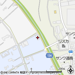 茨城県常総市古間木新田78周辺の地図