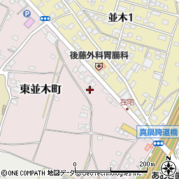 茨城県土浦市東並木町3359周辺の地図