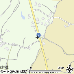 茨城県行方市成田704周辺の地図