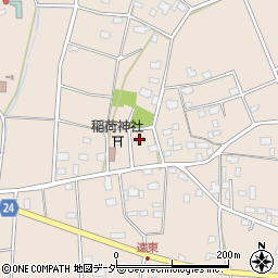茨城県つくば市遠東457周辺の地図