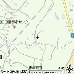 茨城県行方市成田650周辺の地図