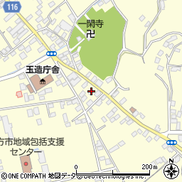 茨城県行方市玉造甲697周辺の地図