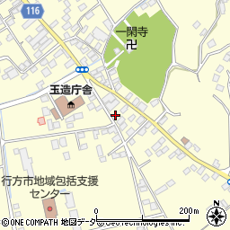 茨城県行方市玉造甲409周辺の地図