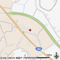 茨城県行方市小貫357周辺の地図