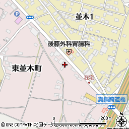 茨城県土浦市東並木町3347周辺の地図