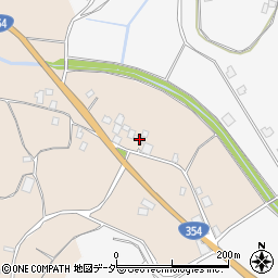 茨城県行方市小貫358-2周辺の地図