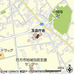 茨城県行方市玉造甲404周辺の地図