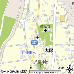 茨城県常総市大房31周辺の地図